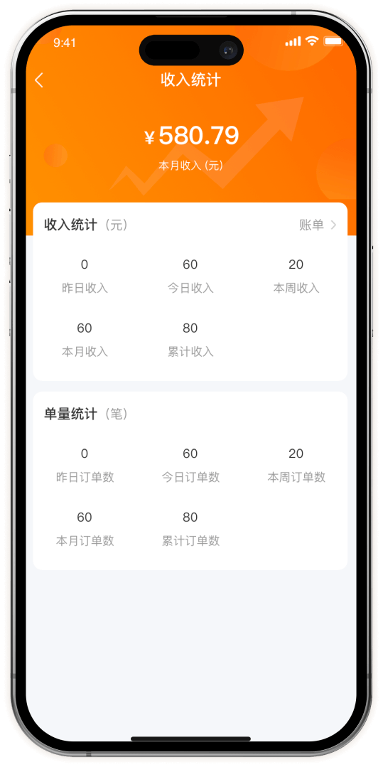 收入统计